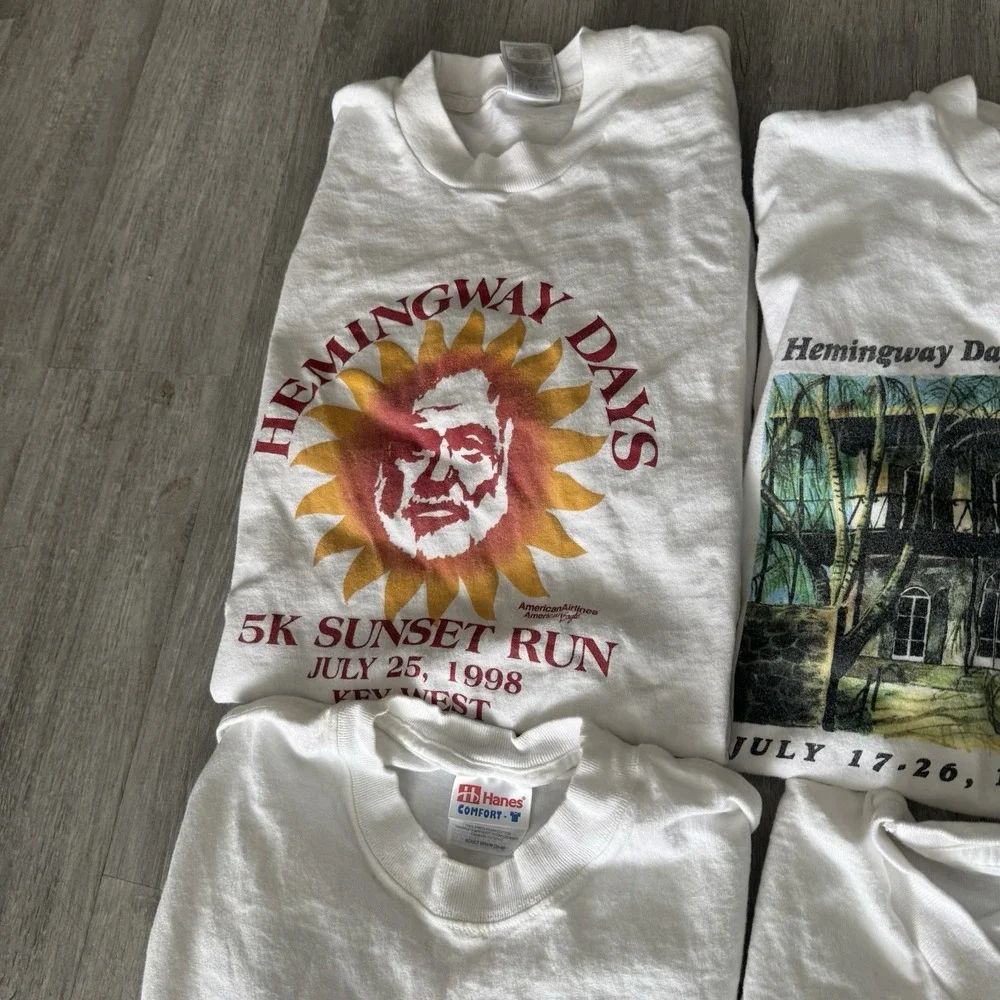 Vintage Lot of 16 Rare Key West Marathon Race Running Shirts Tees 5k, 7 Mile - Picture 3 of 16